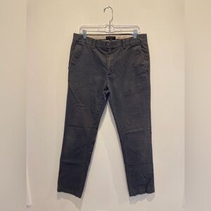 Banana Republic Men's Charcoal Gray Slim Chinos